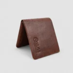 Genuine Leather Bifold Wallet — Vintage Brown - Image 4